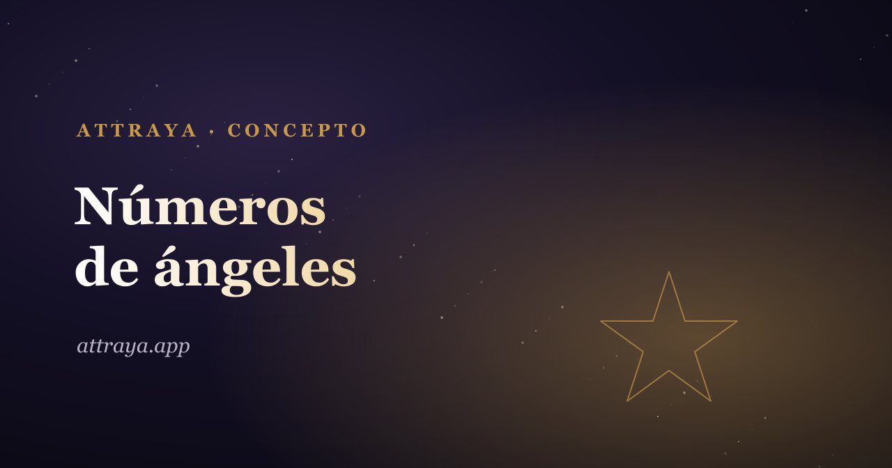 Números de ángeles y manifestación